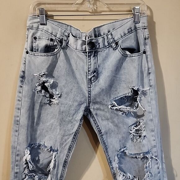 ONE TEASPOON JEANS MESSED UP SIZE 28 - Picture 2 of 7